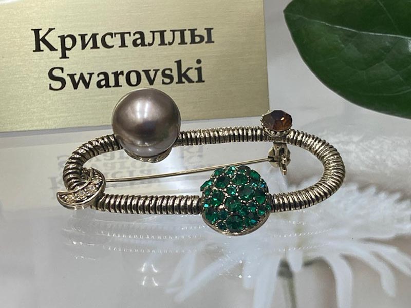 Брошь 1883007200067: цена 1220 рублей.