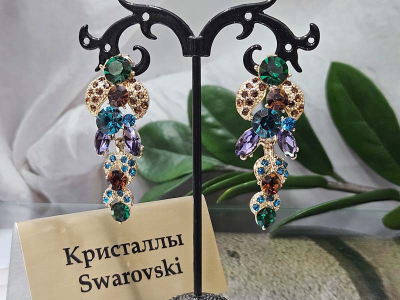 Серьги 1720002500108: цена 1600 рублей.