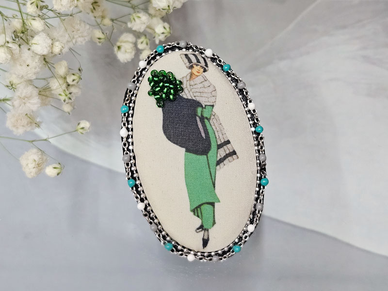 Брошь 2089002600041: цена 1475 рублей.